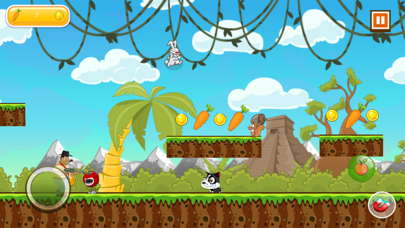 ภาพหน้าจอของ the little rabbit jump & run in island