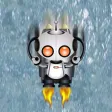 The super robot fall in to gravity pit game free!