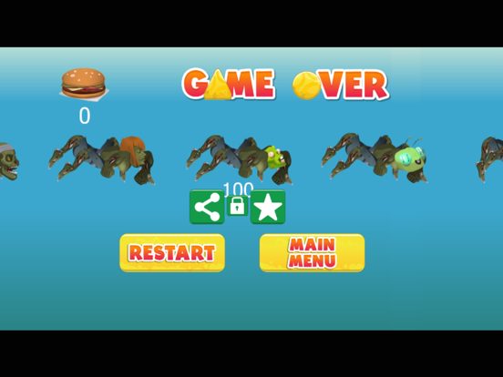 Zombies man evolution endless gravity jump switch iPad Screenshots