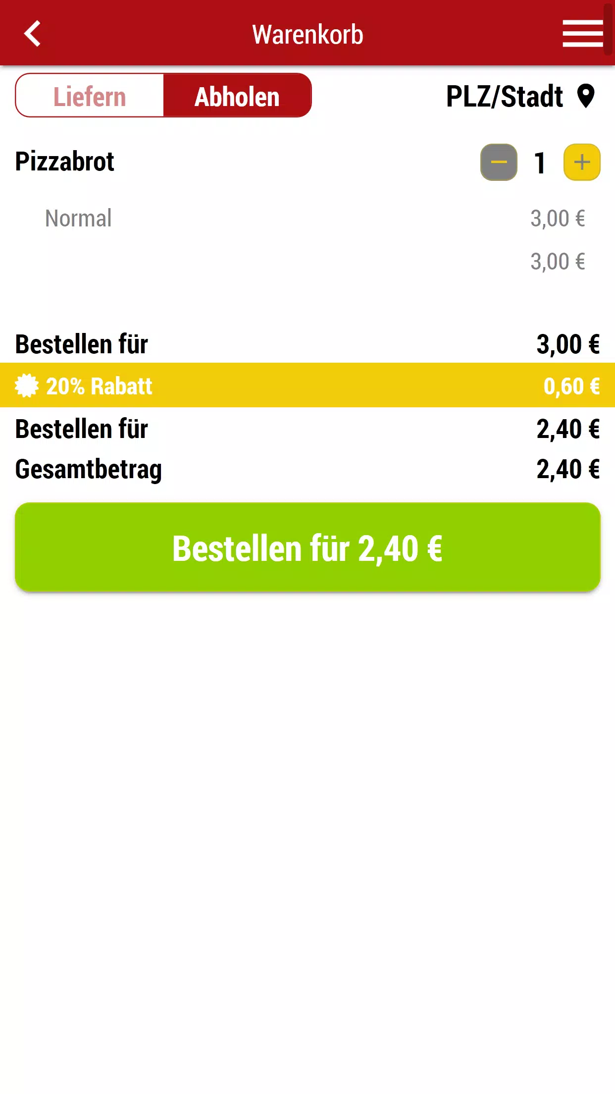 Pizza King (Heidenheim) Screenshots