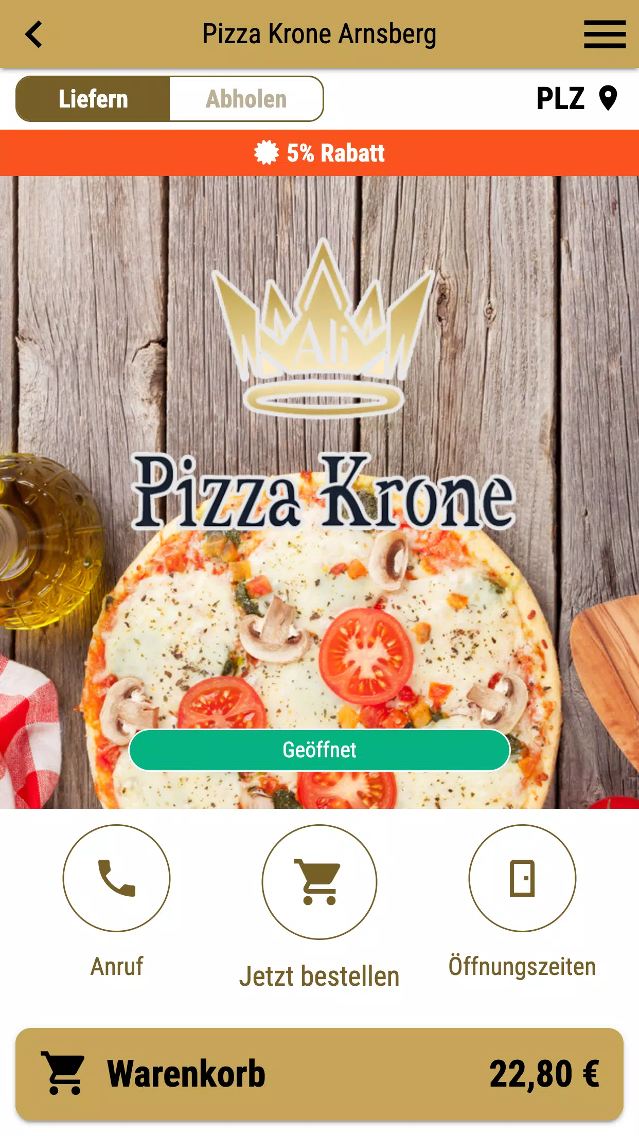 Pizza Krone Arnsberg Screenshots
