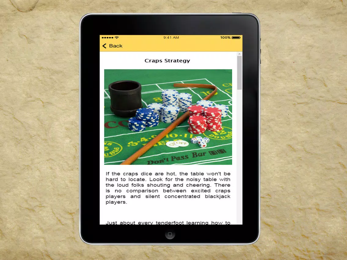 How to Play Craps - Tips and Strategies iPad Screenshots