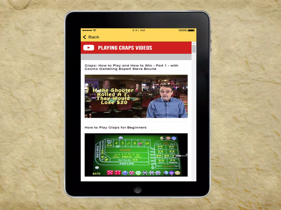 How to Play Craps - Tips and Strategies iPad Screenshots