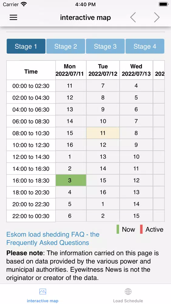 Load Shedding South Africa Screenshots
