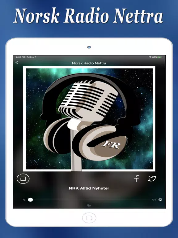 Norsk Radio Nettra iPad Screenshots