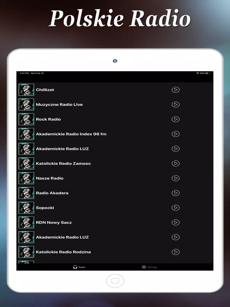 Polskie Radio+ iPad Screenshots