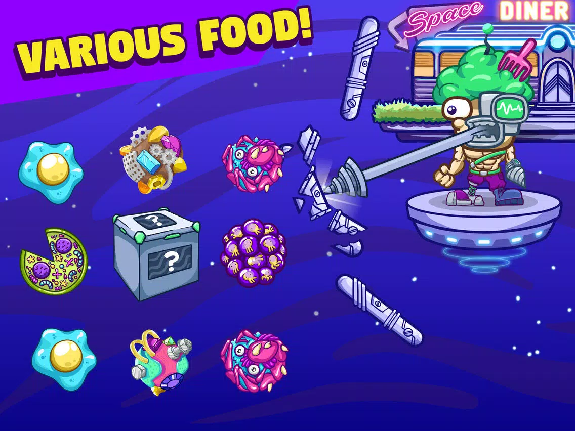 Space Diner! iPad  스크린샷