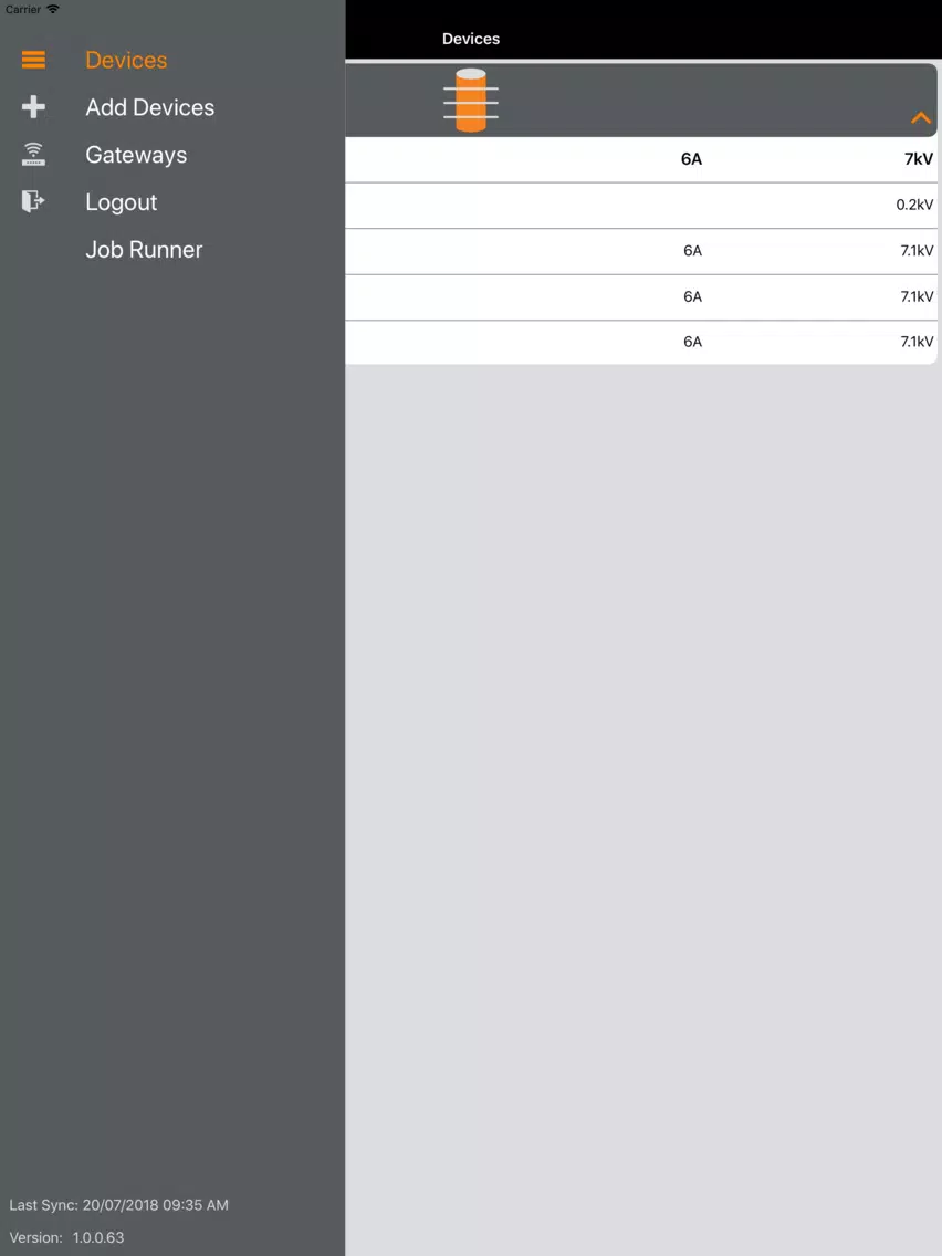 Gallagher Fence Dashboard iPad Screenshots