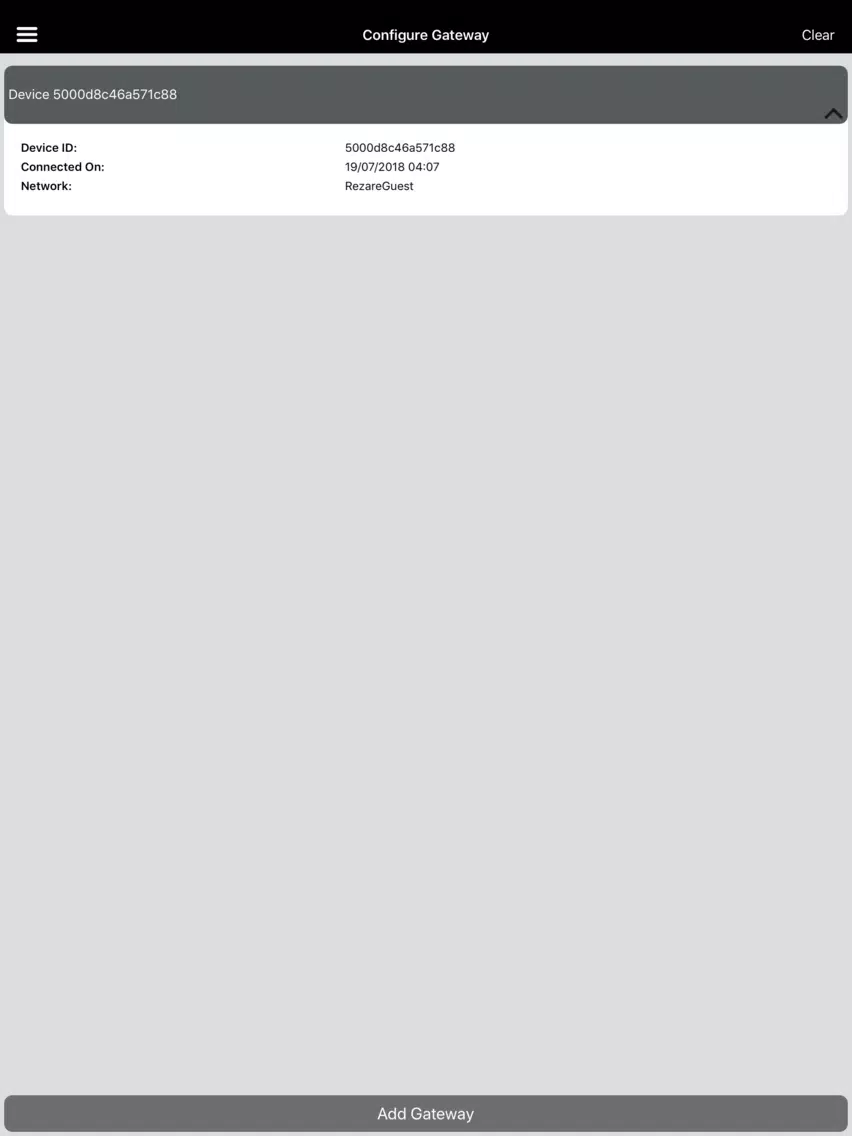 Gallagher Fence Dashboard iPad Screenshots