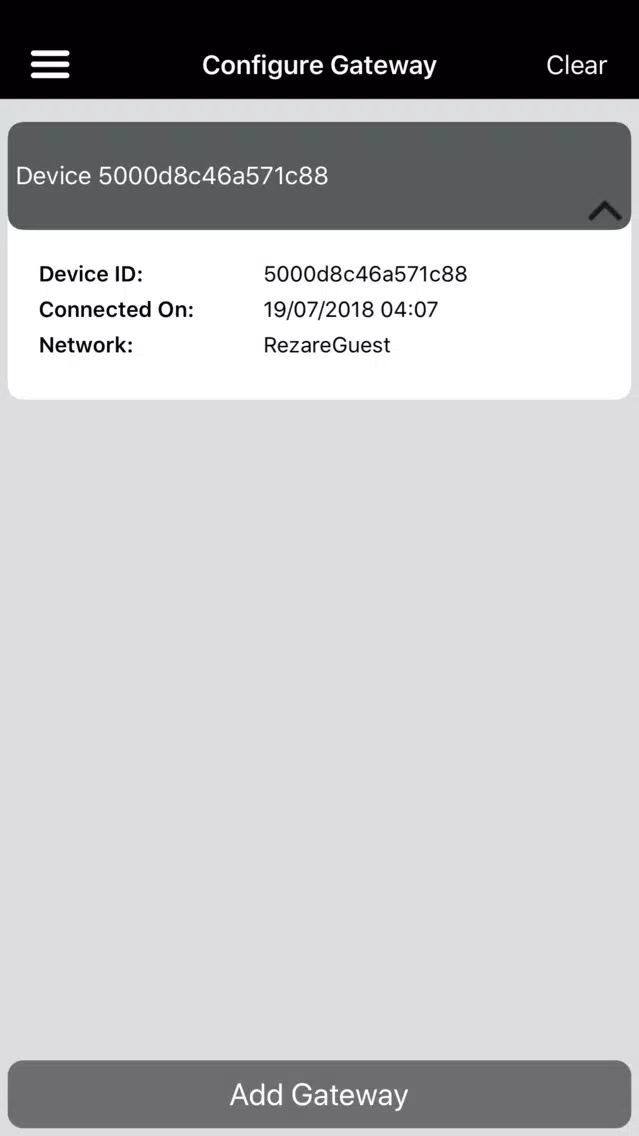 Gallagher Fence Dashboard Screenshots