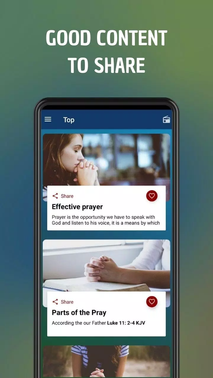 Talk to God confidently Screenshots