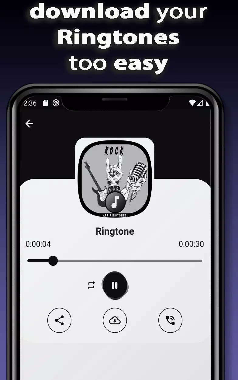 Rock Ringtones应用截图