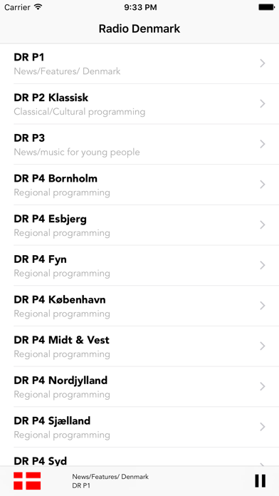 Dansk Radio - Live Denmark Screenshots
