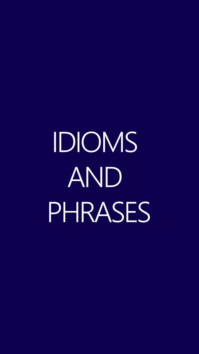 Learn Idioms And Phrases Screenshots
