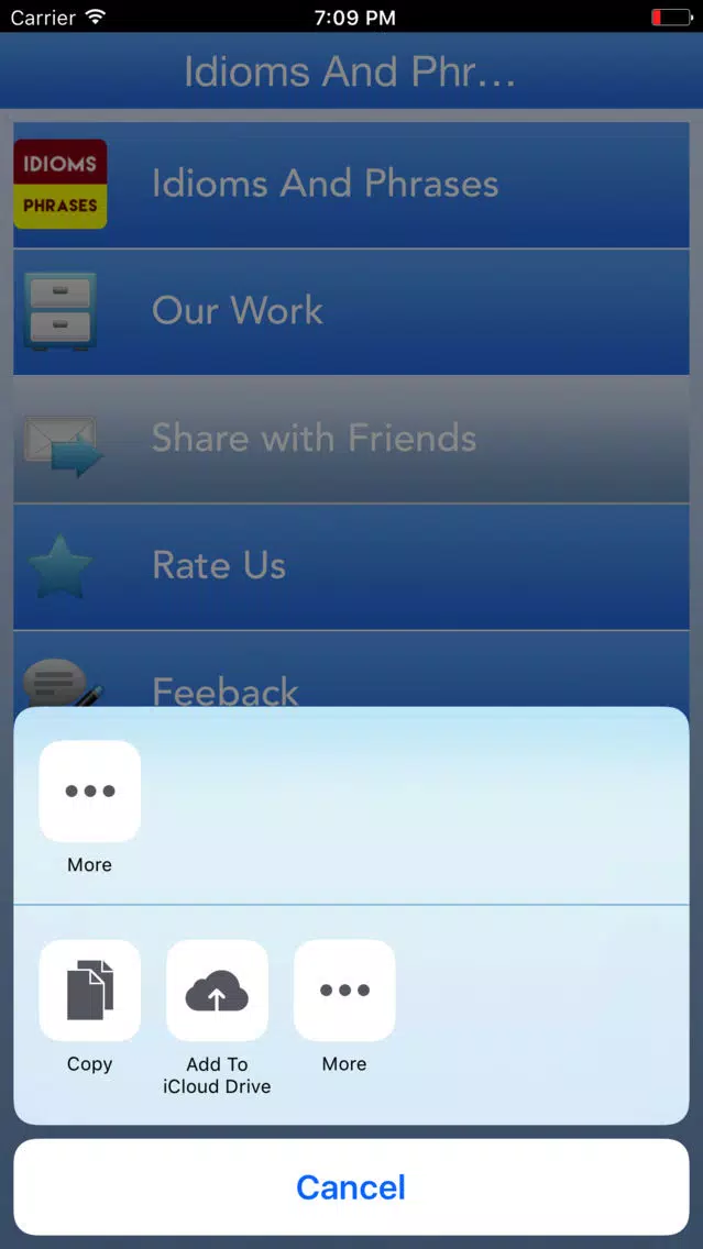 Learn Idioms And Phrases Screenshots