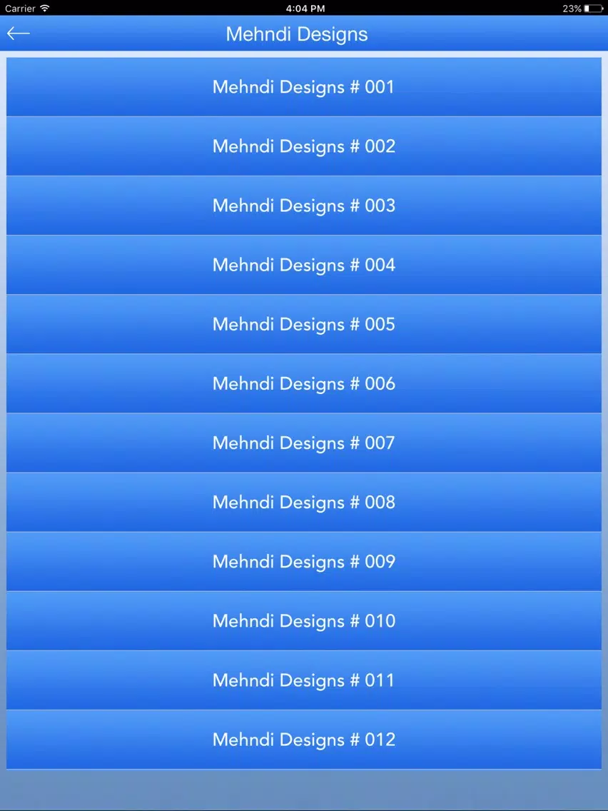 Mehndi Designs For Girls iPad Screenshots