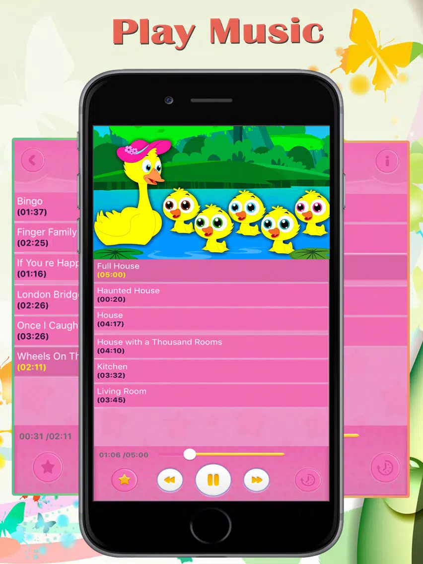 Kids Songs Nursery Rhymes Collection iPad Screenshots