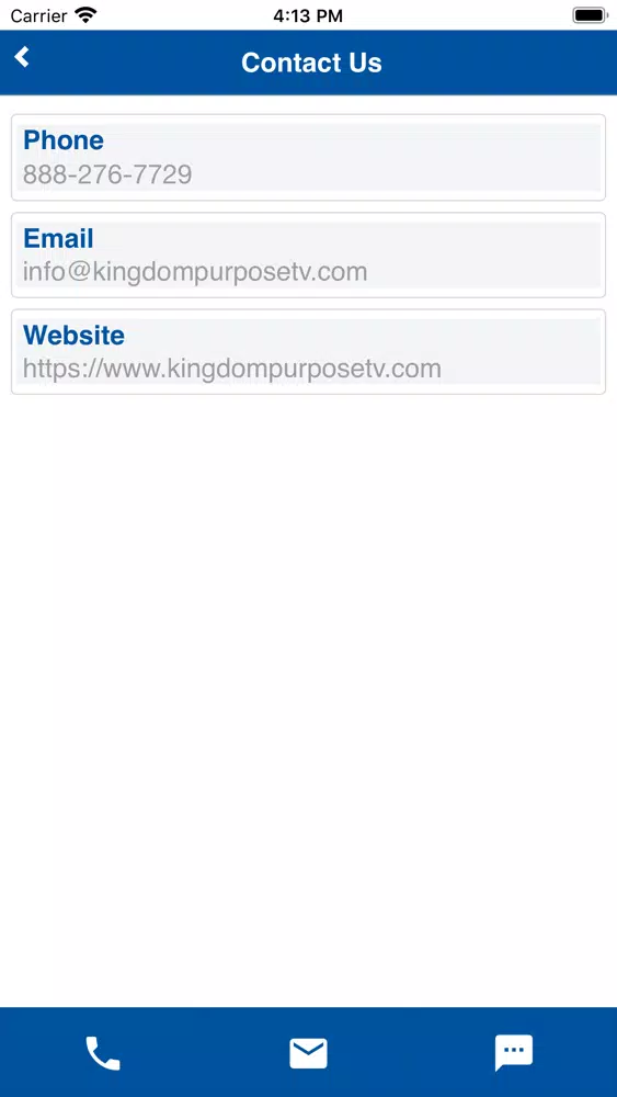 Capturas de pantalla de Kingdom Purpose TV