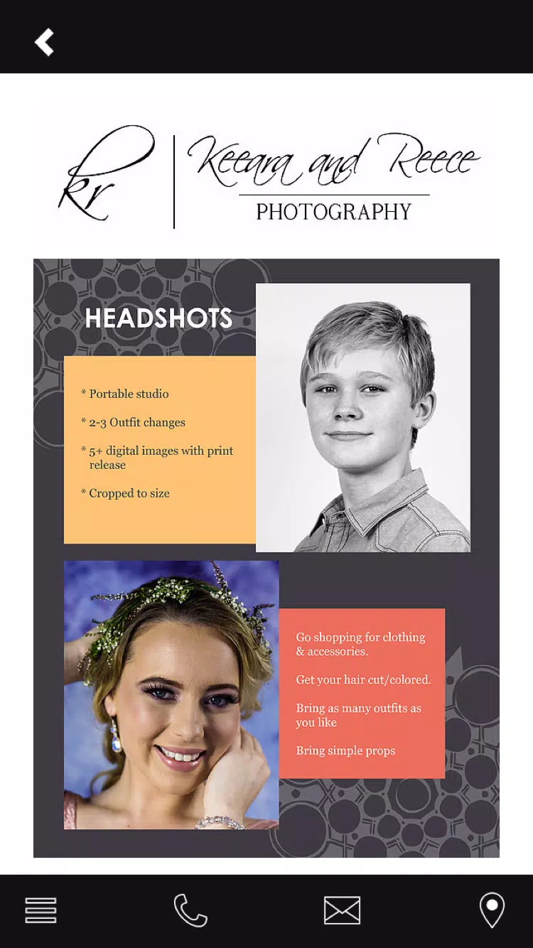 Скриншоты KR Photography