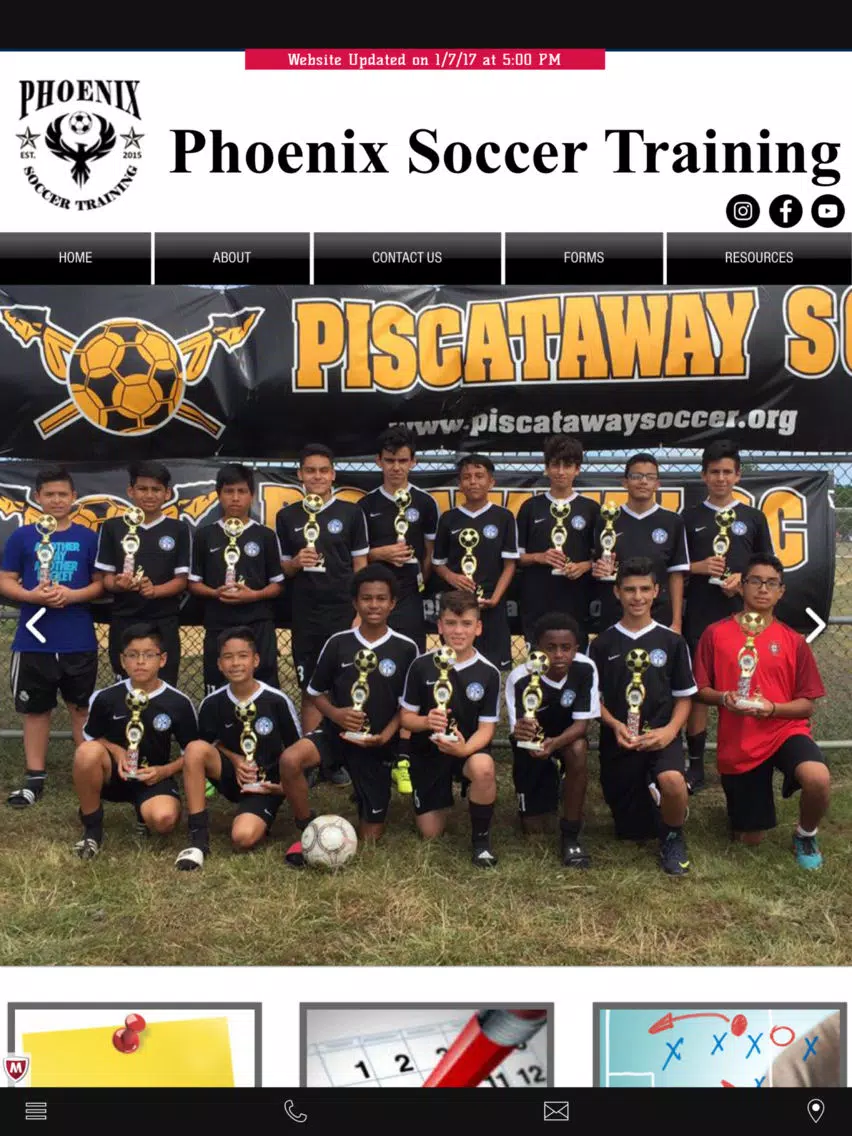 Phoenix Soccer Training iPad Screenshots