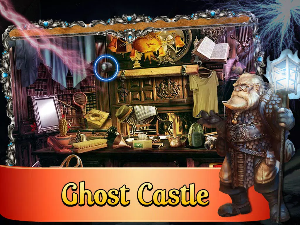 ภาพหน้าจอของ Ghost Castle Hidden Objects Game : Hidden Object Game in Dark,Horror and Mysterious Night iPad 