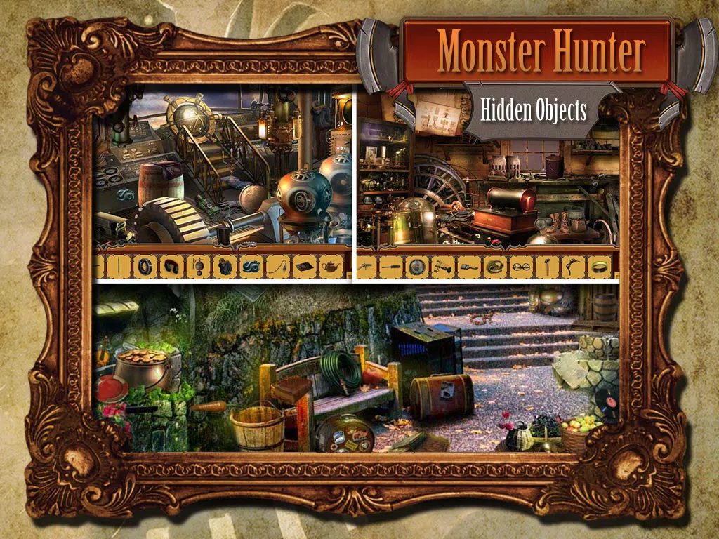 تصاویر Monster Hunter : Hidden Objects Game iPad 