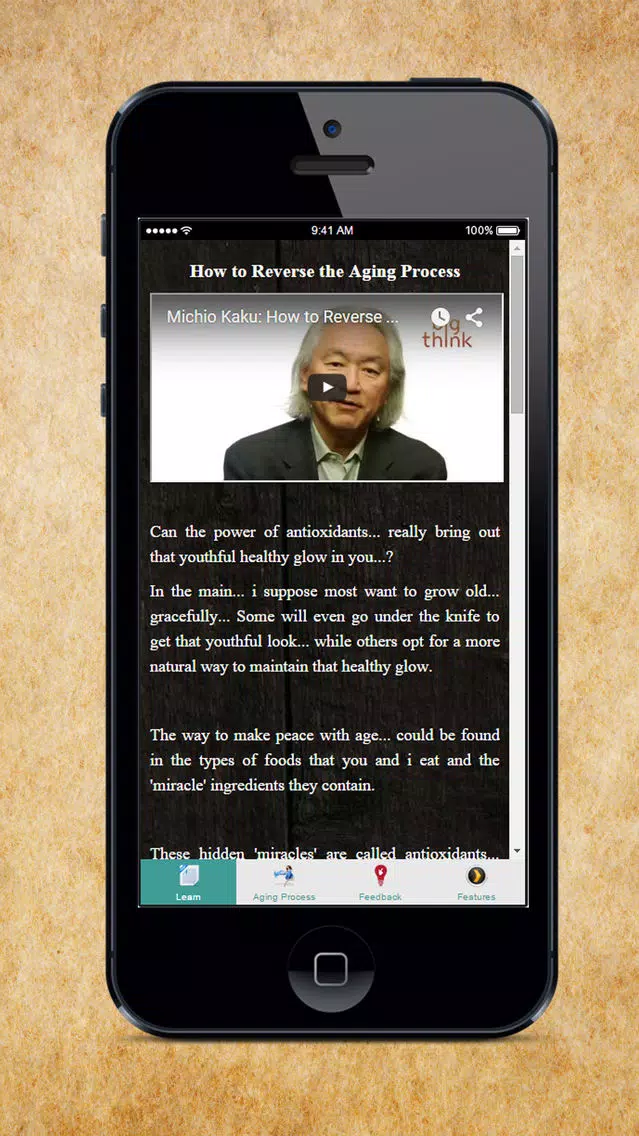 Reverse the Aging Process - Natural Wrinkle Reducer Screenshots