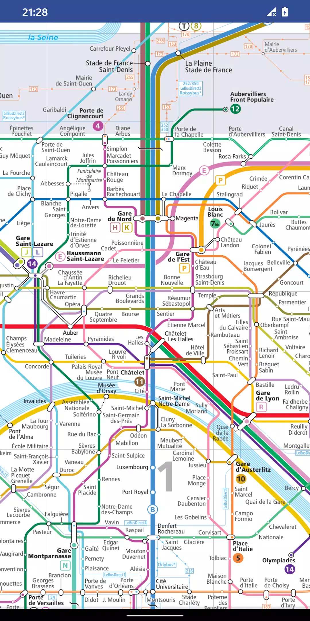 Metro Map: Paris (Offline) Screenshots