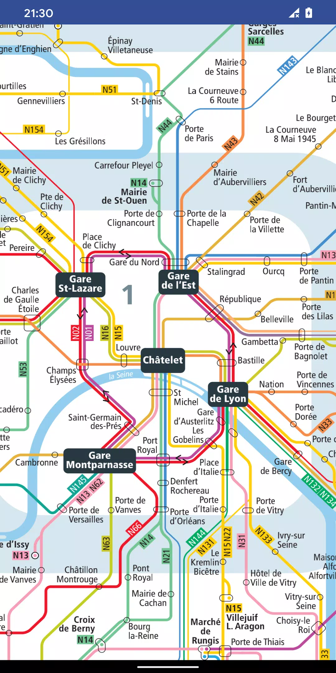 Metro Map: Paris (Offline) Screenshots