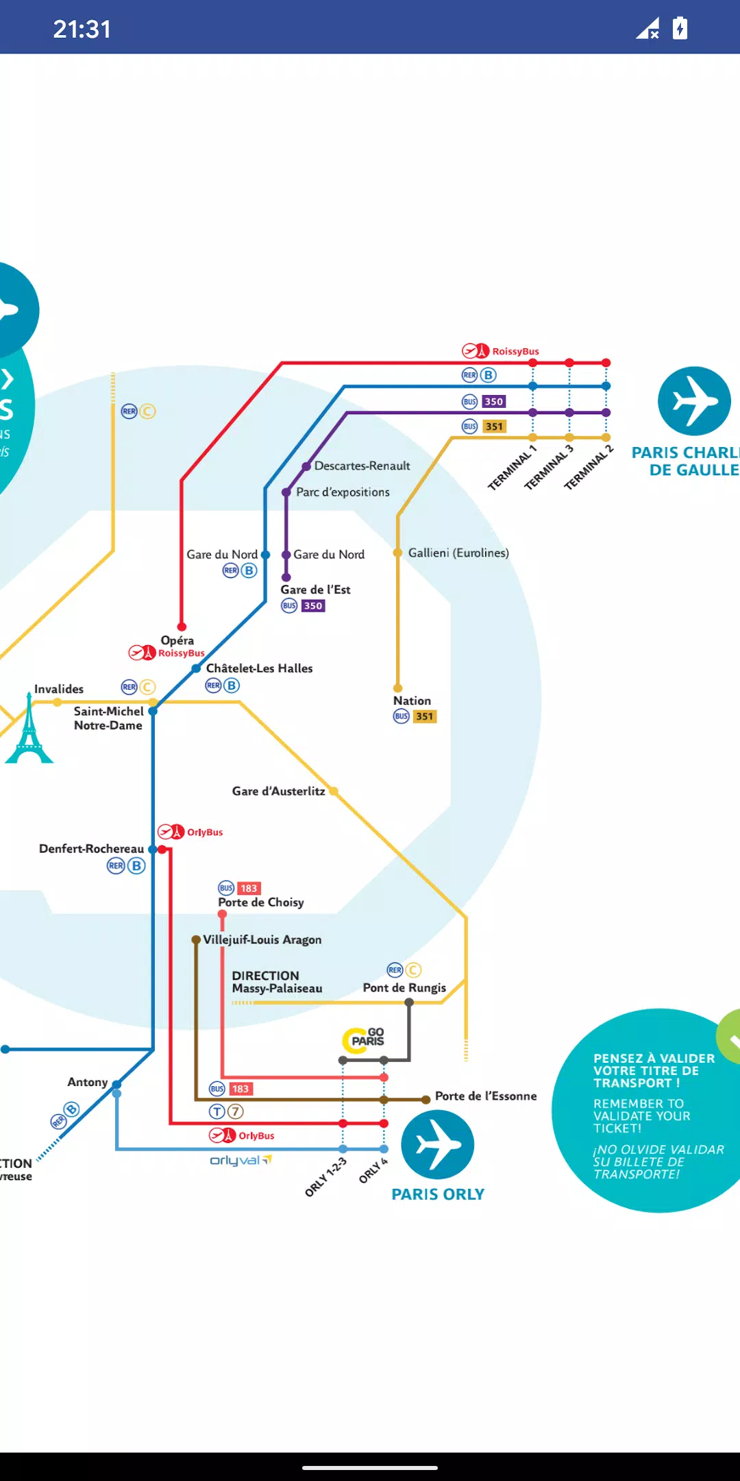 Metro Map: Paris (Offline) Screenshots