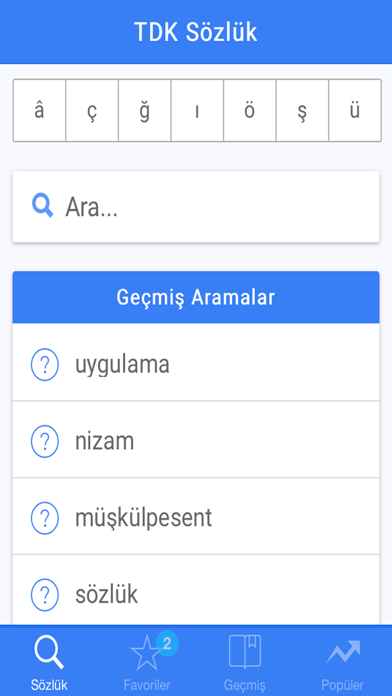 Türkçe Sözlük Screenshots
