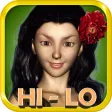 Tiki Hi-Lo Lucky Cards