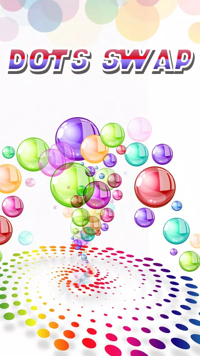 Ảnh chụp màn hình của Dots Swap Adventure: Slide, Swipe, & Connect to Match the Orbs Colors