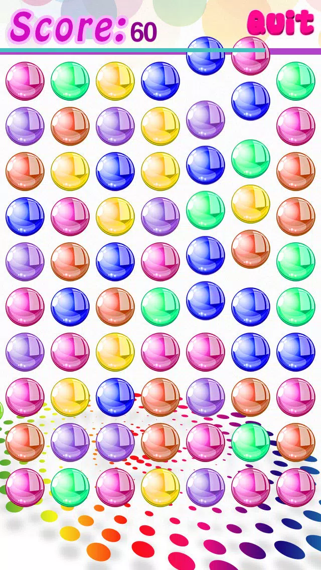 Ảnh chụp màn hình của Dots Swap Adventure: Slide, Swipe, & Connect to Match the Orbs Colors