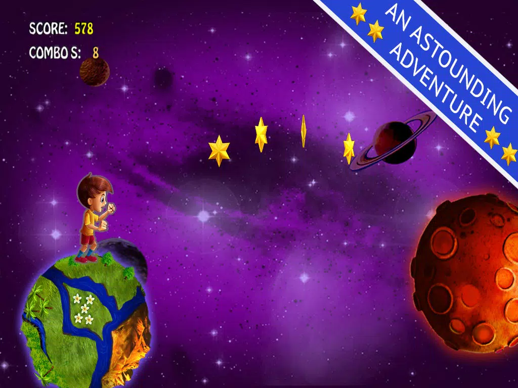 Tangkapan layar Little Big Universe Space Travel Advenutre - A Fun Story of a Boys's Galactical Star Explorer Blast iPad