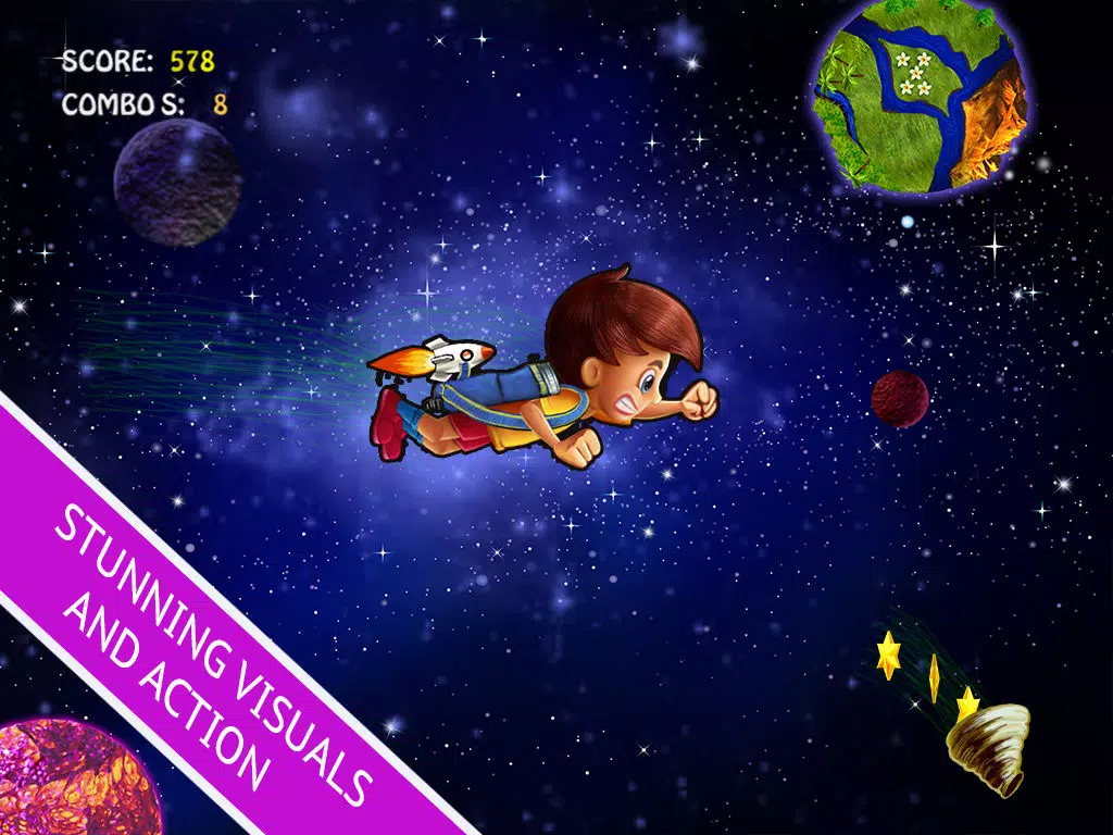 Tangkapan layar Little Big Universe Space Travel Advenutre - A Fun Story of a Boys's Galactical Star Explorer Blast iPad