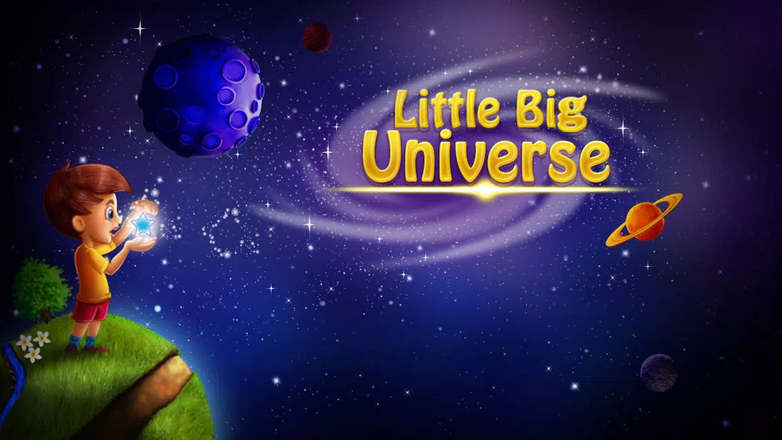 Tangkapan layar Little Big Universe Space Travel Advenutre - A Fun Story of a Boys's Galactical Star Explorer Blast