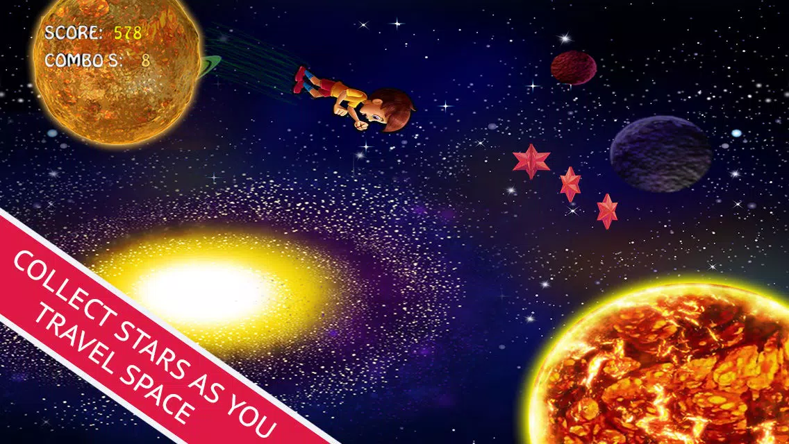 Tangkapan layar Little Big Universe Space Travel Advenutre - A Fun Story of a Boys's Galactical Star Explorer Blast