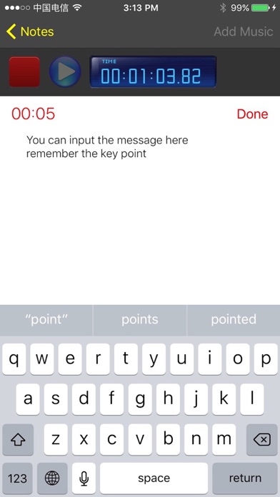 Meeting Lecture & Voice Audio Notes Record Screenshots