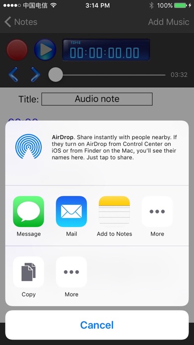 Meeting Lecture & Voice Audio Notes Record Screenshots