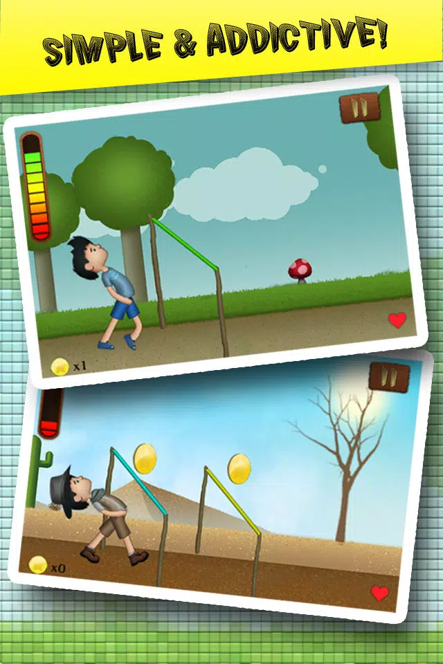 Tangkapan skrin Tap Tap Limbo - a Simple and Addictive Game by AppVenturous!