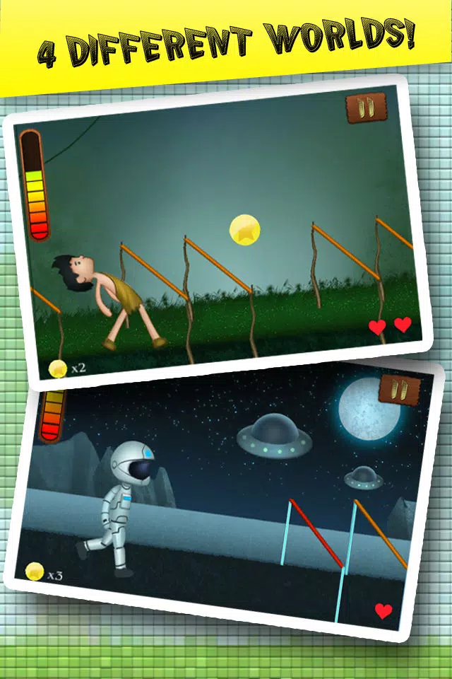 Tangkapan skrin Tap Tap Limbo - a Simple and Addictive Game by AppVenturous!