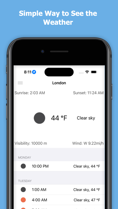 Weatherum - Local Weather Screenshots