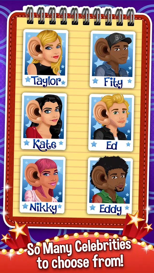 Celebrity Ear Surgery Doctor Simulator - my surgeon salon & little dr spa makeover mommy games for kids Screenshots