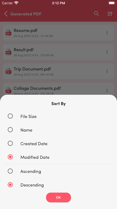 PDF Converter - JPG to PDF Screenshots