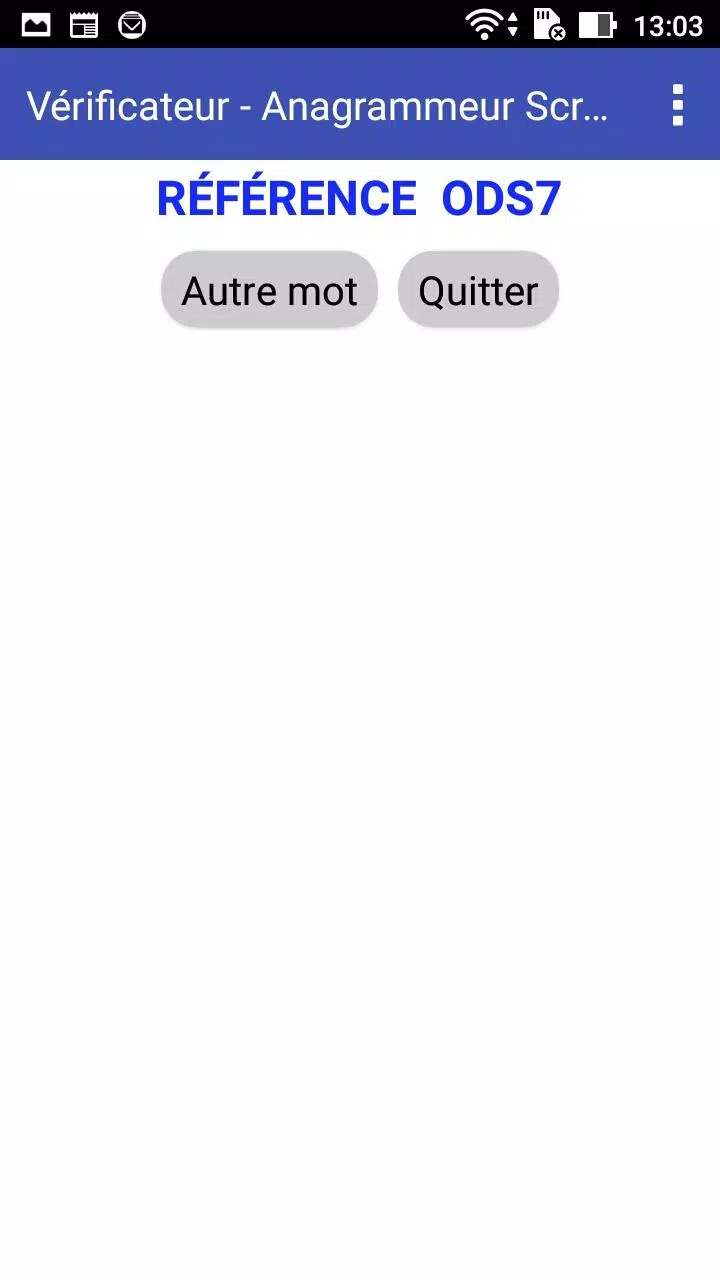Verificateur anagrammeur scrab Screenshots
