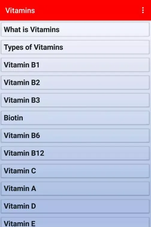 Nutrition and food Screenshots