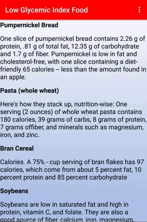 Nutrition and food Screenshots