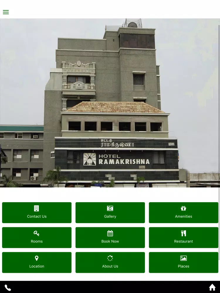 Hotel Ramakrishna iPad Screenshots