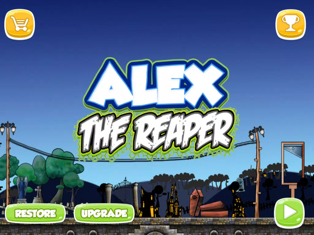 Alex The Reaper Kids Adventure Platform Game iPad  Screenshots